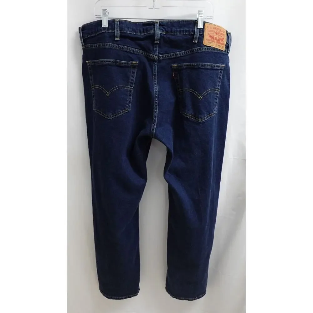 Levi's 559 Jeans Mens 40x32 Dark Wash Relaxed Straight Leg